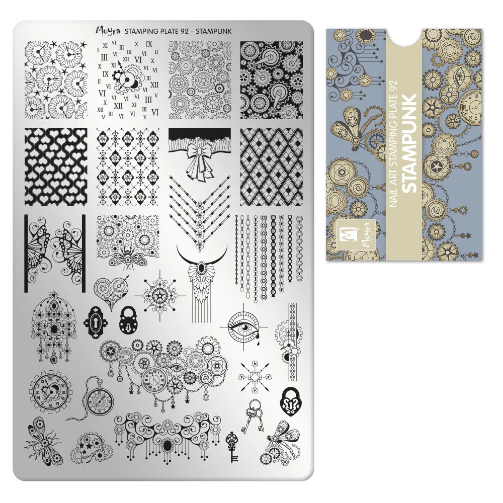 Moyra Stamping Plate 92 Stampunk