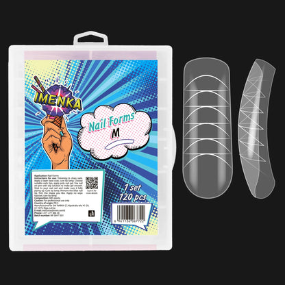 IMENKA Dual Nail Forms M 120 pcs