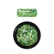Holo Glitter Mix 08 GREEN | MOYRA