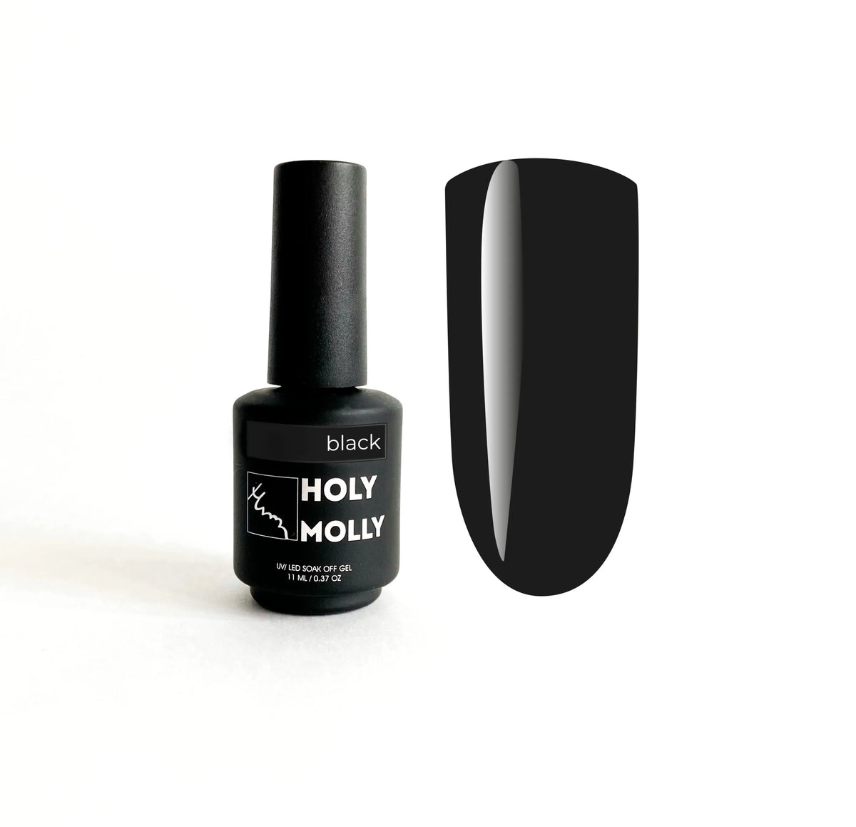 Gel Polish Holy Molly BLACK 11 ml