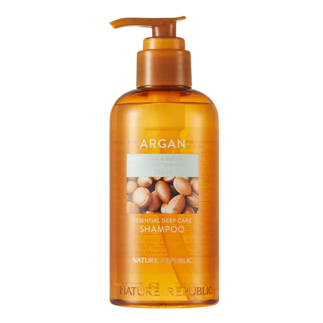 NATURE REPUBLIC Argan Essential Moisture Repairing Shampoo 300ml — 300ml