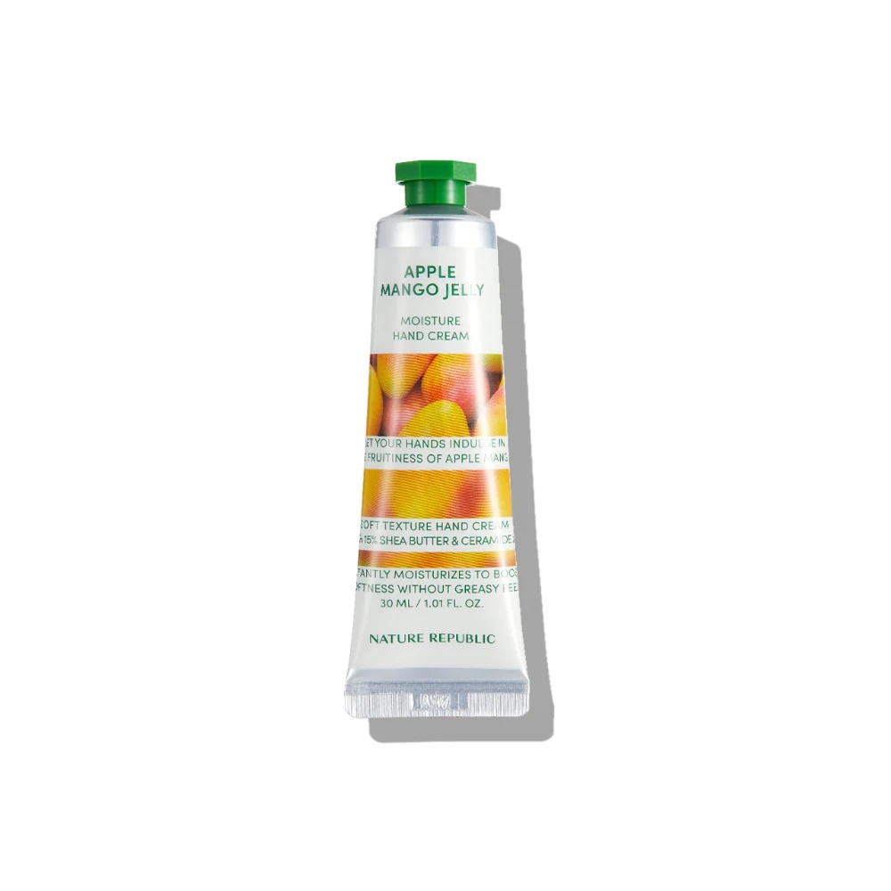 NATURE REPUBLIC Hand & Nature Hand Cream 30ml — Apple Mango Jelly