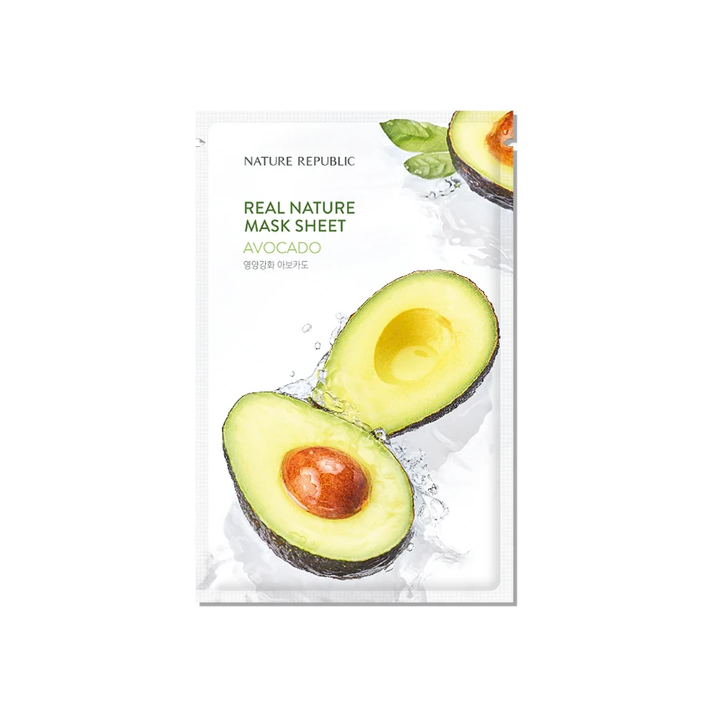 NATURE REPUBLIC Real Nature Mask Sheet 23ml — Avocado
