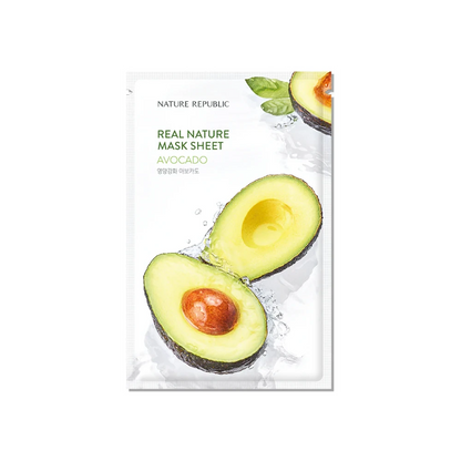 NATURE REPUBLIC Real Nature Mask Sheet 23ml — Avocado