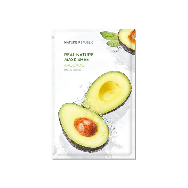 NATURE REPUBLIC Real Nature Mask Sheet 23ml — Avocado