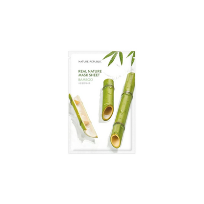 NATURE REPUBLIC Real Nature Mask Sheet 23ml — Bamboo