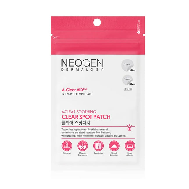 Neogen Dermalogy A-Clear Soothing Clear Spot Patch 24pcs — Фото товара 1