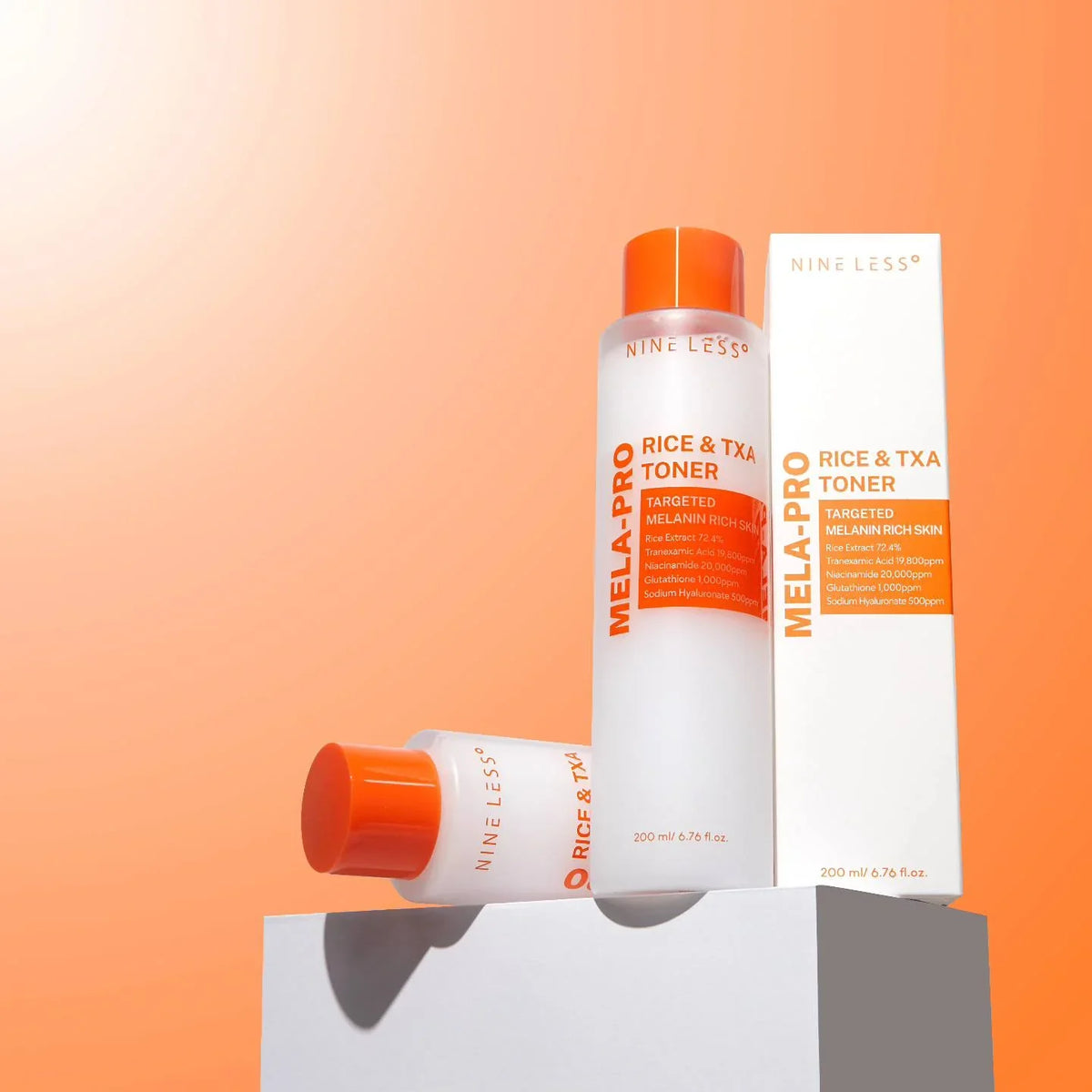 NINE LESS MELA PRO Rice & TXA Toner 200ml — product image 4