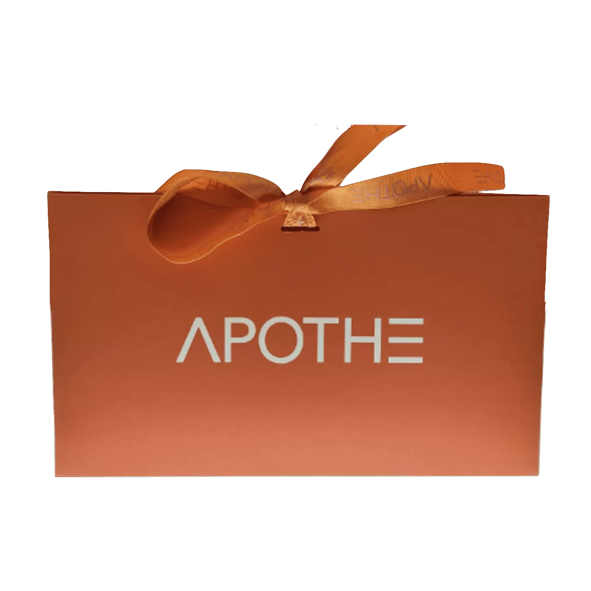 APOTHE Hair Pack and Skin Care Set — orange sample pouch