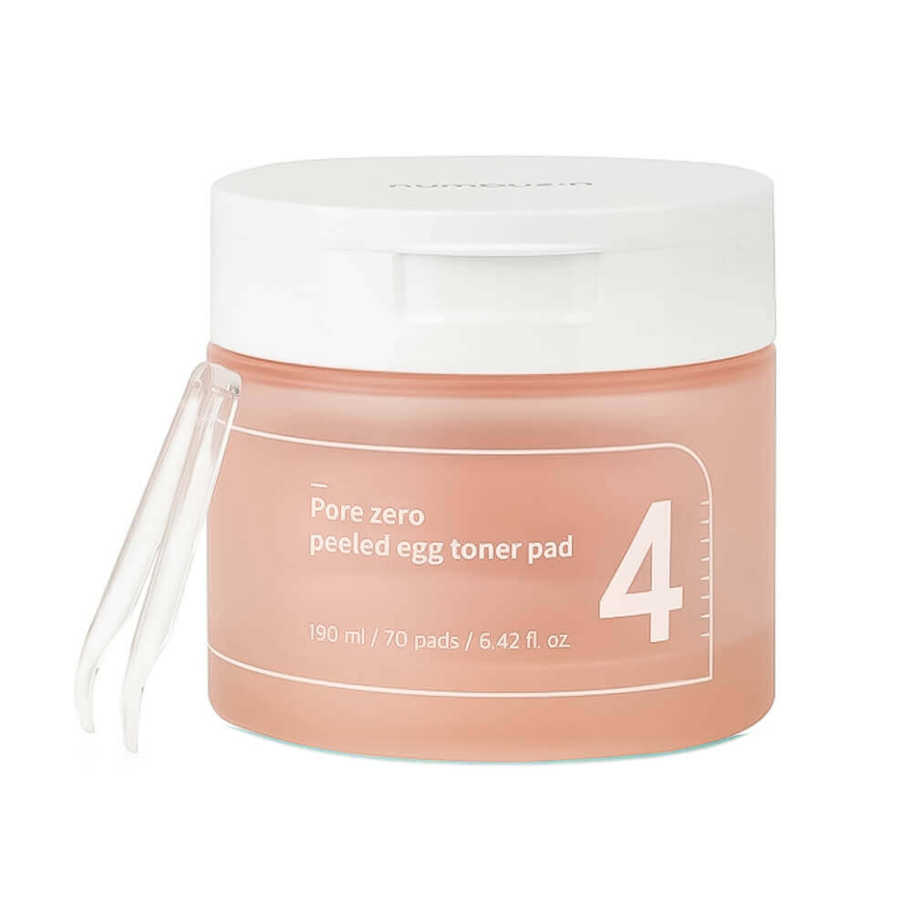 Numbuzin Nr. 4 Pore Zero Peeled Olg Toner Pad 70 spilventiņi — Produkta attēls 1