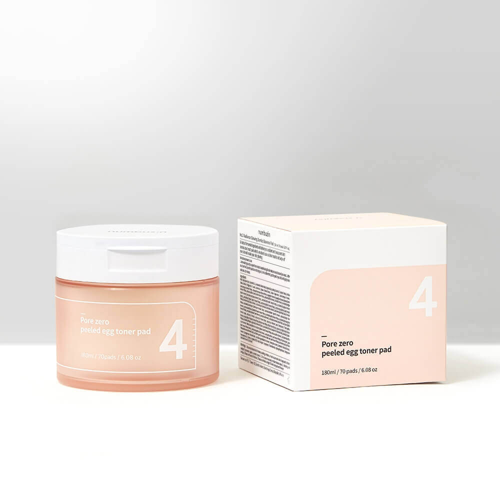 Numbuzin Nr. 4 Pore Zero Peeled Olg Toner Pad 70 spilventiņi — Produkta attēls 3