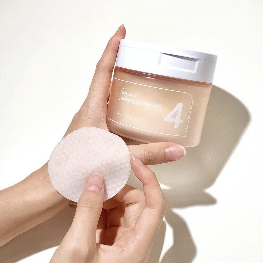 Numbuzin Nr. 4 Pore Zero Peeled Olg Toner Pad 70 spilventiņi — Produkta attēls 5