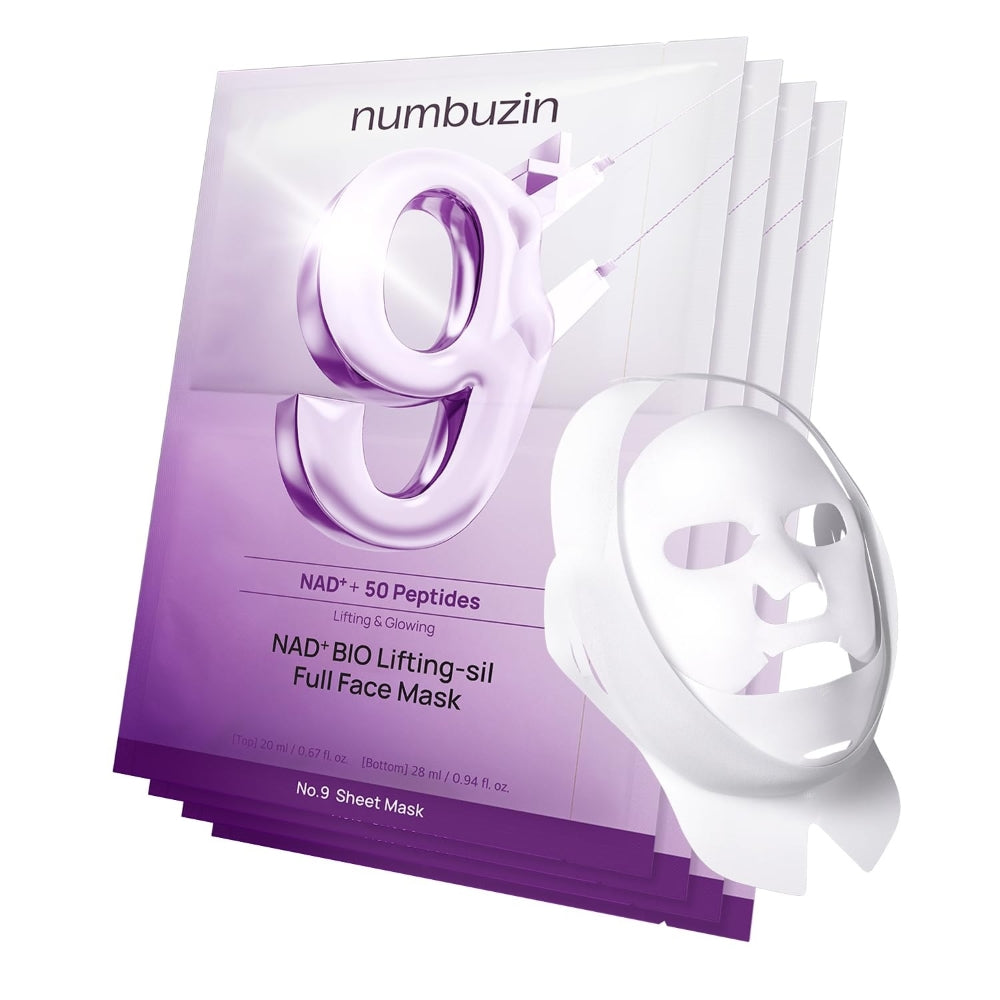Numbuzin No.9 NAD Bio Full Face Mask — 1 Mask