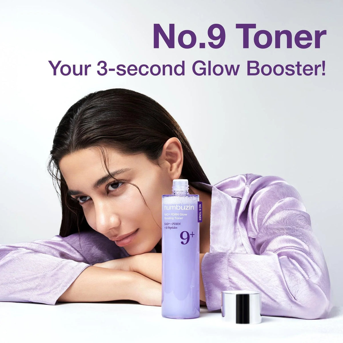 Numbuzin No.9 NAD+ PDRN Glow Boosting Toner 150ml — product image 2