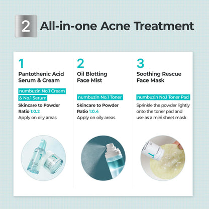 Numbuzin No.1 Pantothenic B5 Active Drying Powder 7g — product image 2