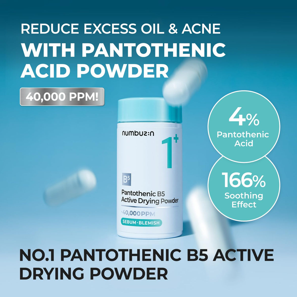 Numbuzin No.1 Pantothenic B5 Active Drying Powder 7g — product image 6