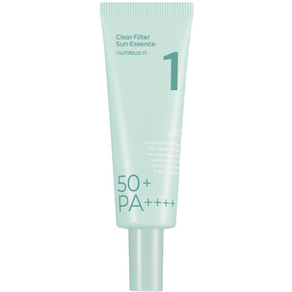 Numbuzin No.1 Clear Filter Sun Essence SPF50+ PA++++ 50ml — 50ml