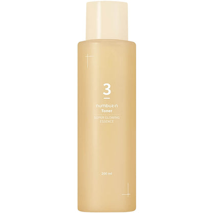 Numbuzin No.3 Super Glowing Essence Toner 200ml — product view 1