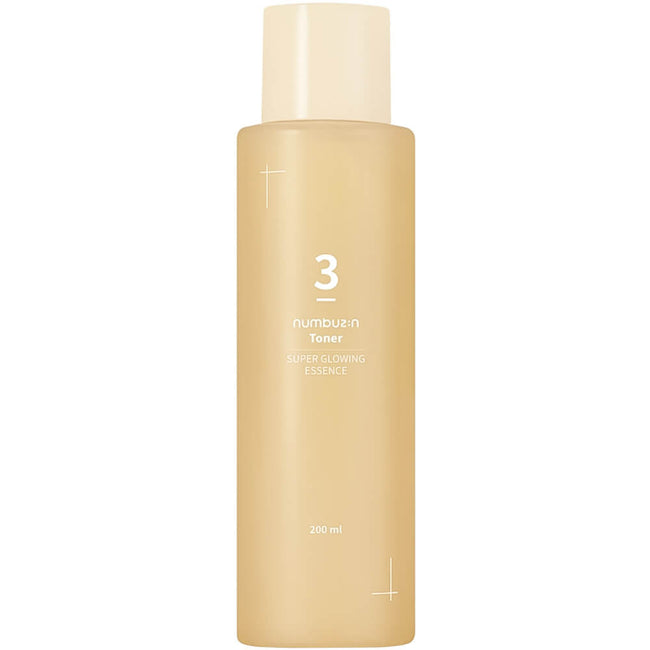 Numbuzin No. 3 Toner d'Essence Super Glowing 200 ml — Photo du produit 1