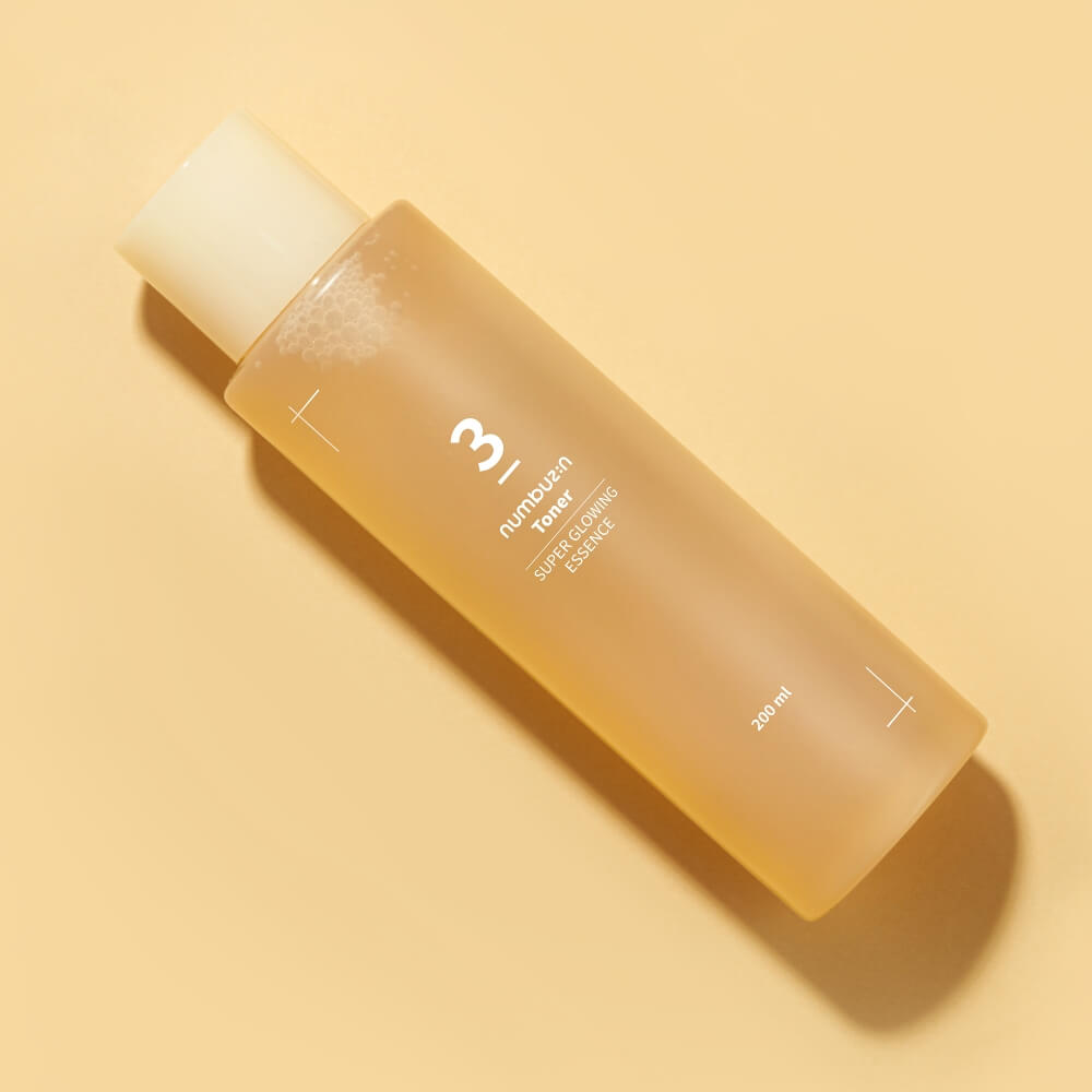 Numbuzin No.3 Super Glowing Essence Toner 200ml — product view 2