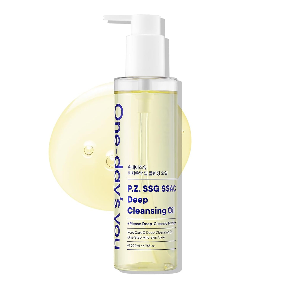 One Days You P.Z Ssg Ssag Deep Cleansing Oil 200 ml — Tuotekuva 1