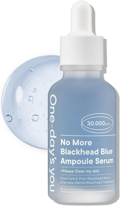 One Days You No More Blackhead Blue Ampoule Serum 30ml — Фото товара 1