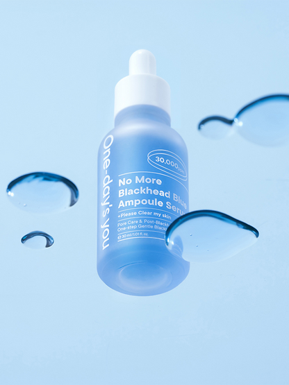 One Days You No More Blackhead Blue Ampoule Serum 30ml — Фото товара 3
