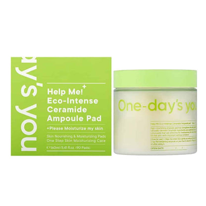 One Days You Help Me Eco Intense Ceramide Ampoule Pad — 10 Pads