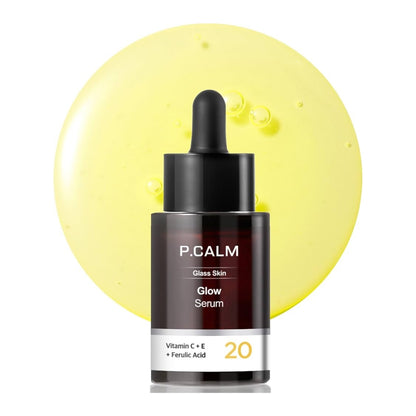 P.CALM C vitamīns E Ferulskābe 20 Glow Serums 20 ml — Produkta attēls 1