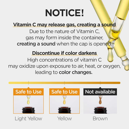 P.CALM C vitamīns E Ferulskābe 20 Glow Serums 20 ml — Produkta attēls 6