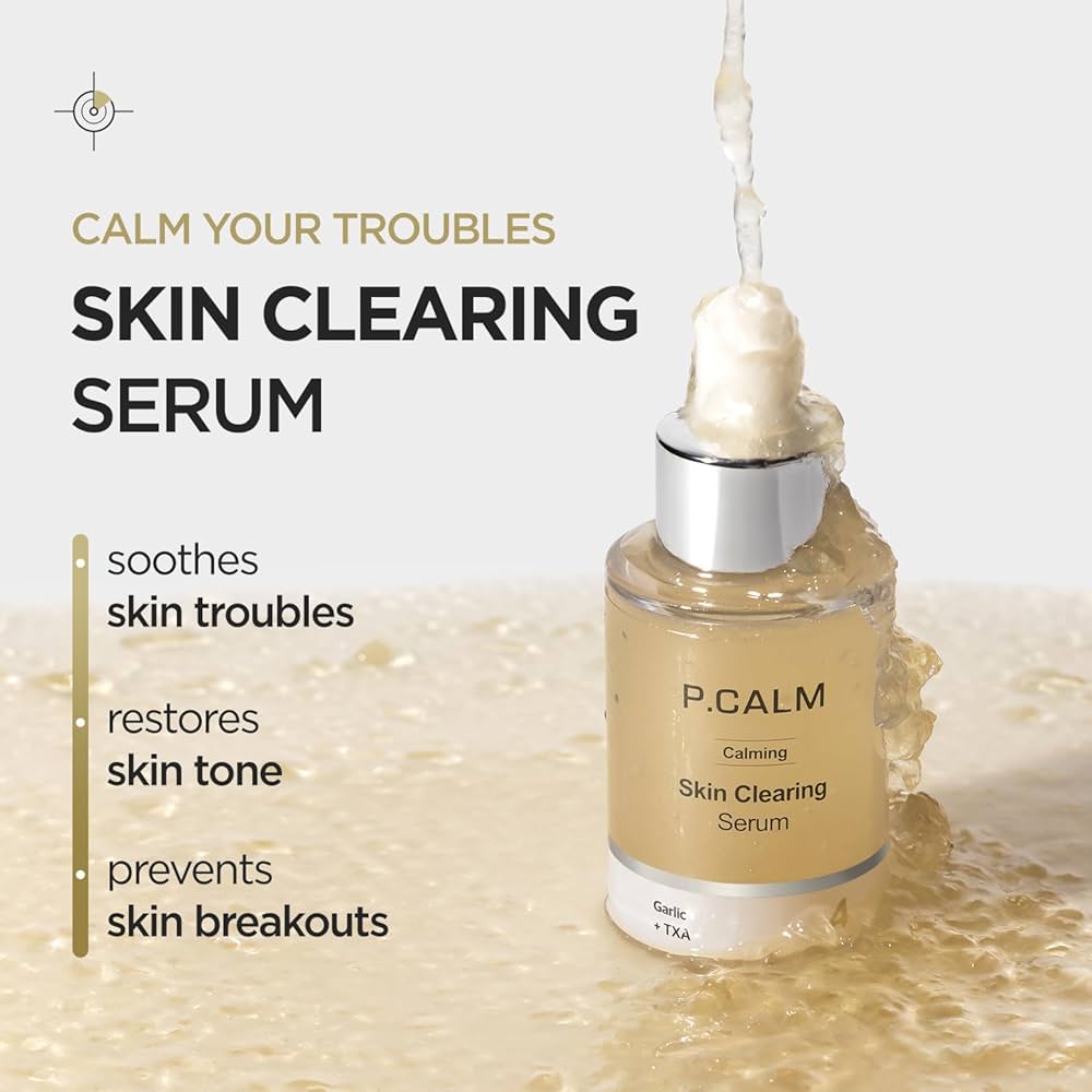 P.CALM Garlic TXA 4 Skin Clearing Serum 30ml — product image 2