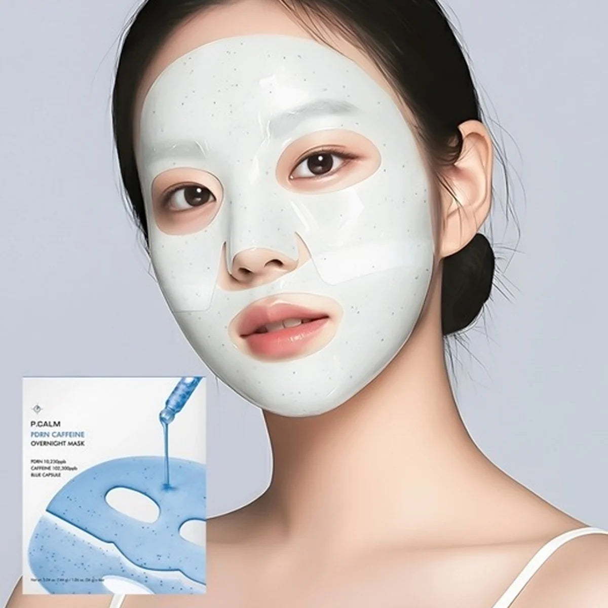 P.CALM PDRN Caffeine Overnight Gel Mask 36g — product image 3