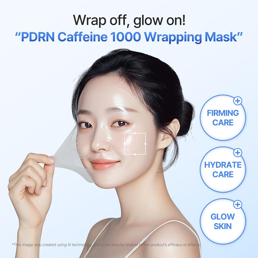 P.CALM PDRN Caffeine 1000 Overnight Wrapping Mask 50ml — product image 3