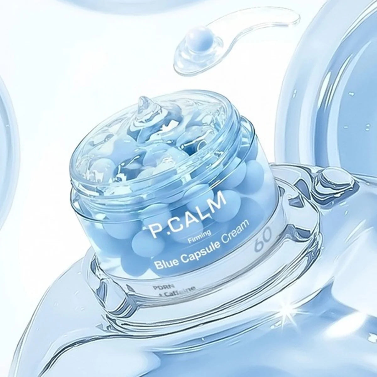 P.CALM PDRN Caffeine Blue Capsule 60 Cream 50ml — Фото товара 3