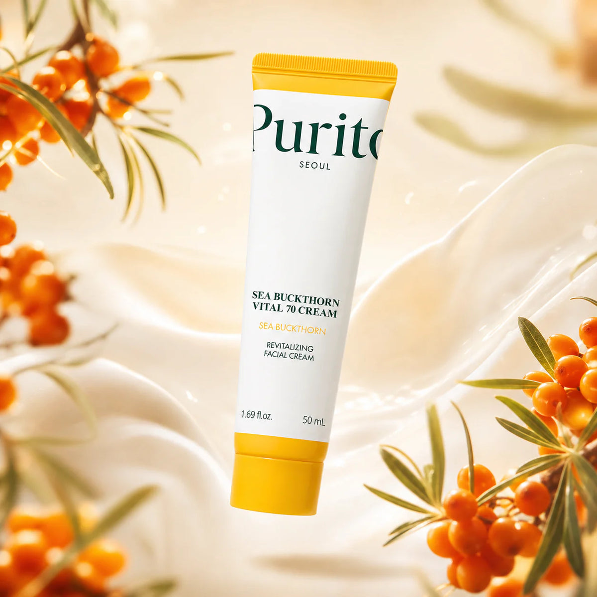 PURITO SEOUL Sea Buckthorn Vital 70 Cream 50ml — product image 2