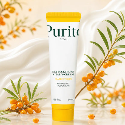PURITO SEOUL Sea Buckthorn Vital 70 Cream 50ml — product image 3