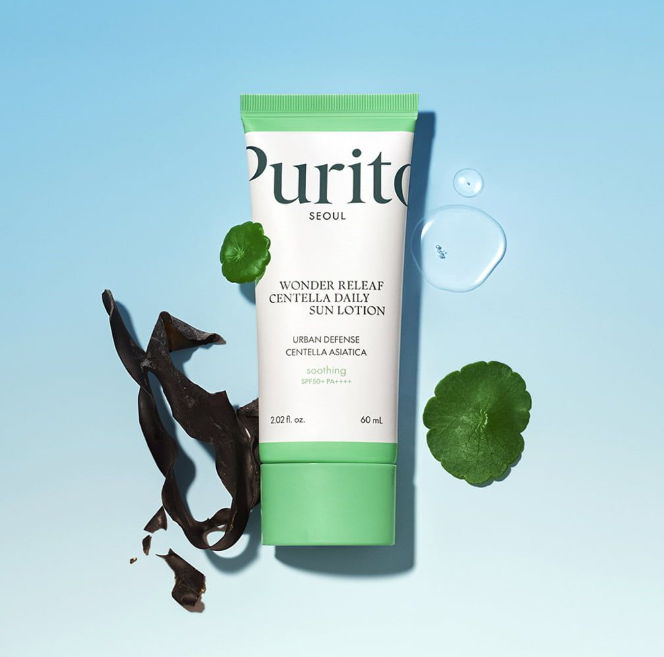 PURITO SEOUL Wonder Releaf Centella Daily Sun Lotion SPF 50+ PA++++ — product image 4