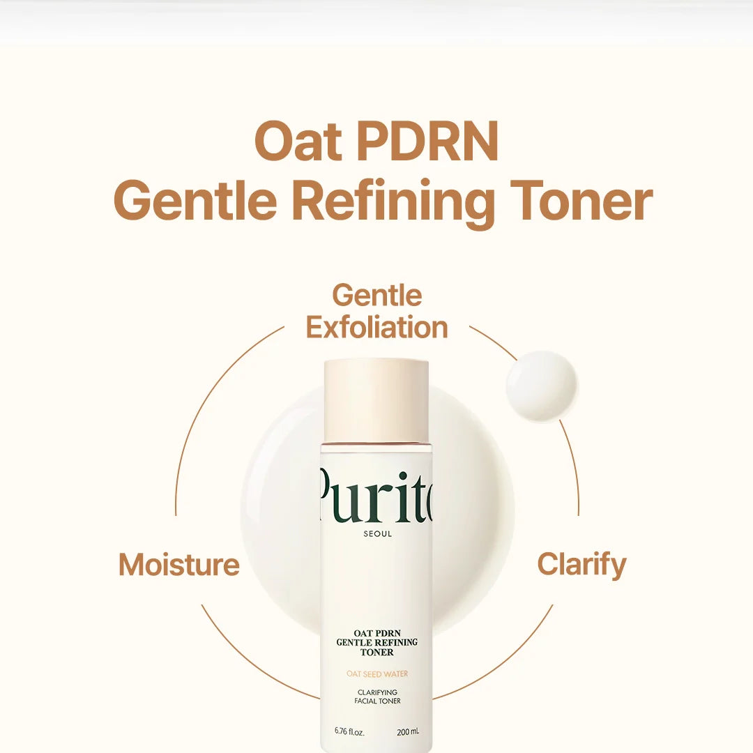 Purito Seoul Oat PDRN Gentle Refining Toner 200ml — product image 4