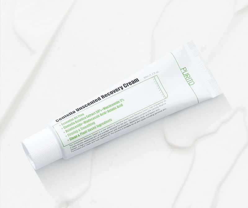 Purito Centella Unscented Recovery Cream — Фото товара 1