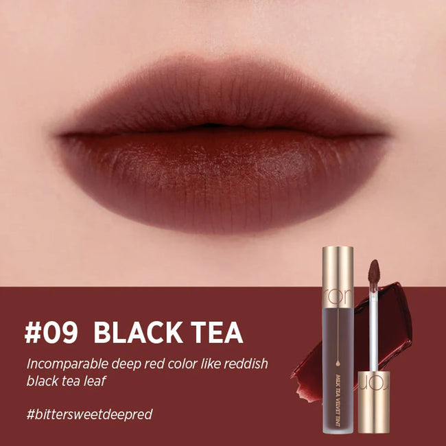Romand Milk Tea Velvet Tint — 09 Black Tea