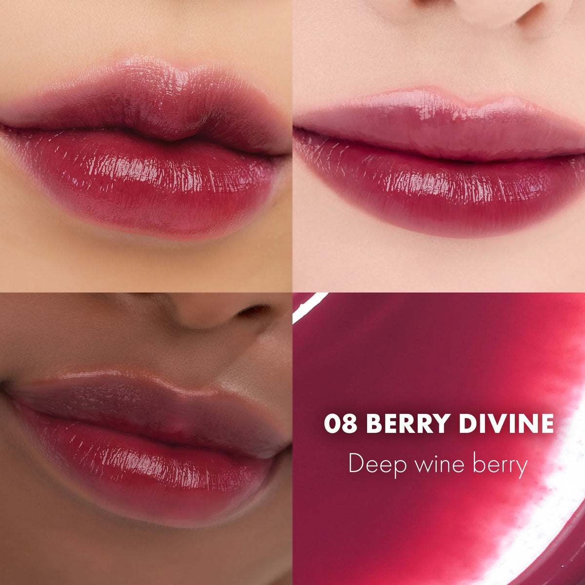 Romand Dewy Ful Water Tint — 08 BERRY DIVINE