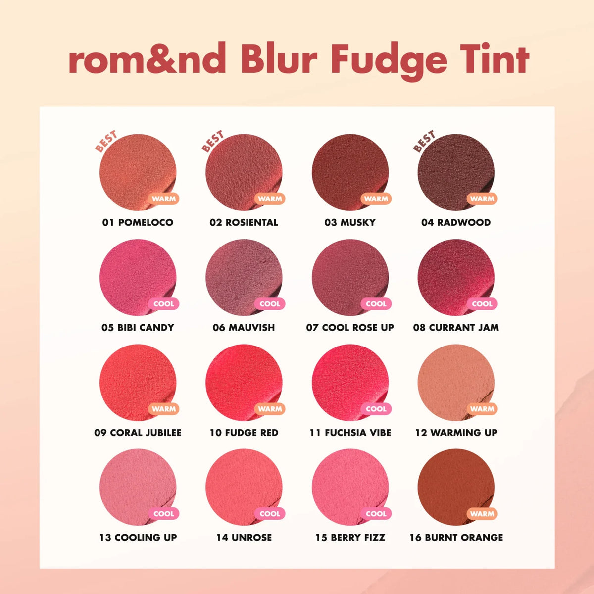 Romand Blur Fudge Tint — product image 19