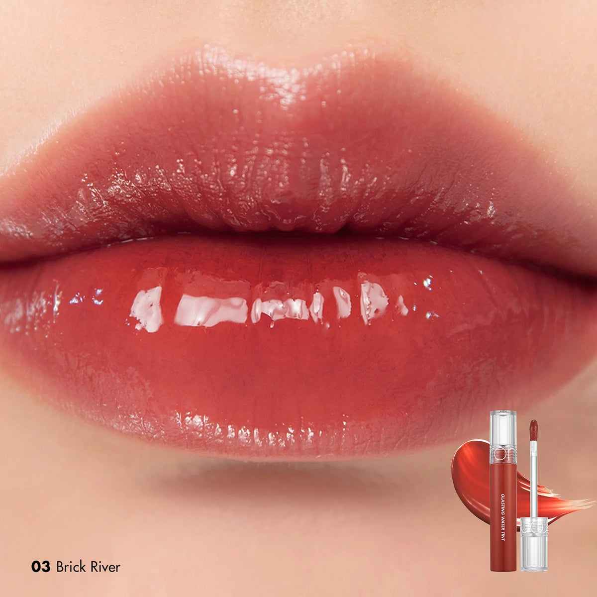 Romand Glasting Water Tint 4g — 03 BRICK RIVER