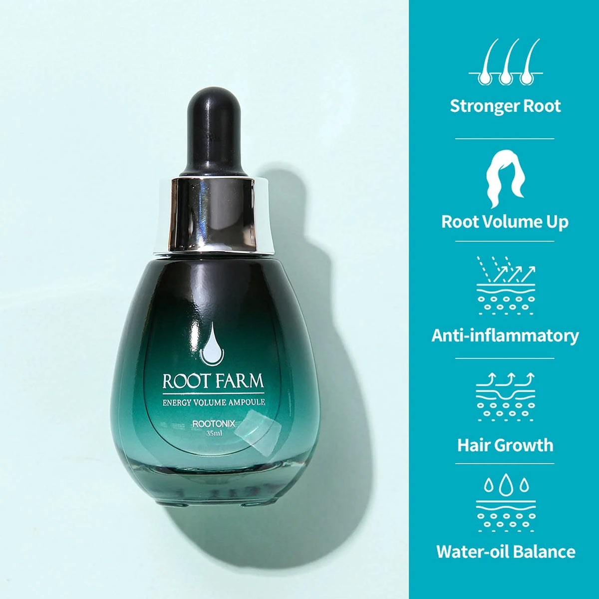 Rootonix Rootfarm Ampoule (Scalp & Root Care) 35ml — product image 2