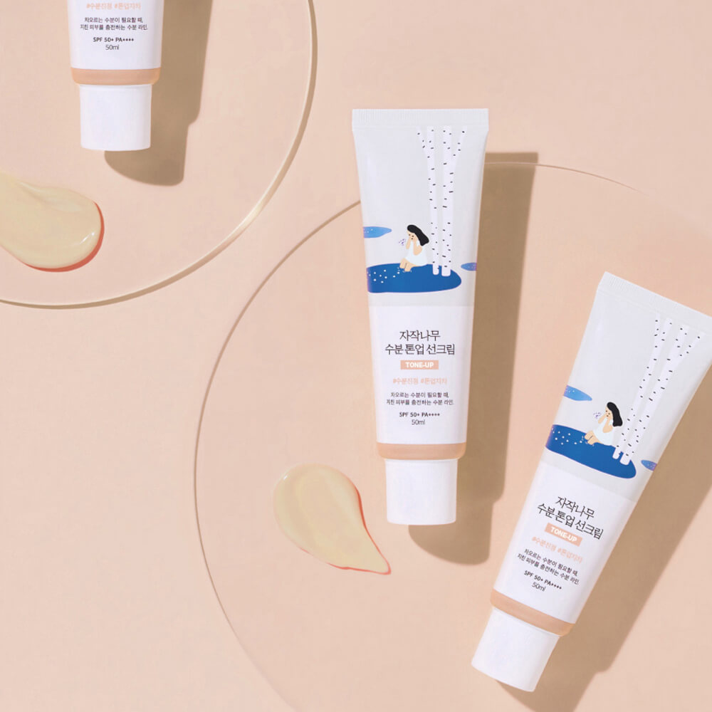 Round Lab Birch Juice Moisturizing Tone Up Sunscreen SPF50+ PA++++ — product image 4