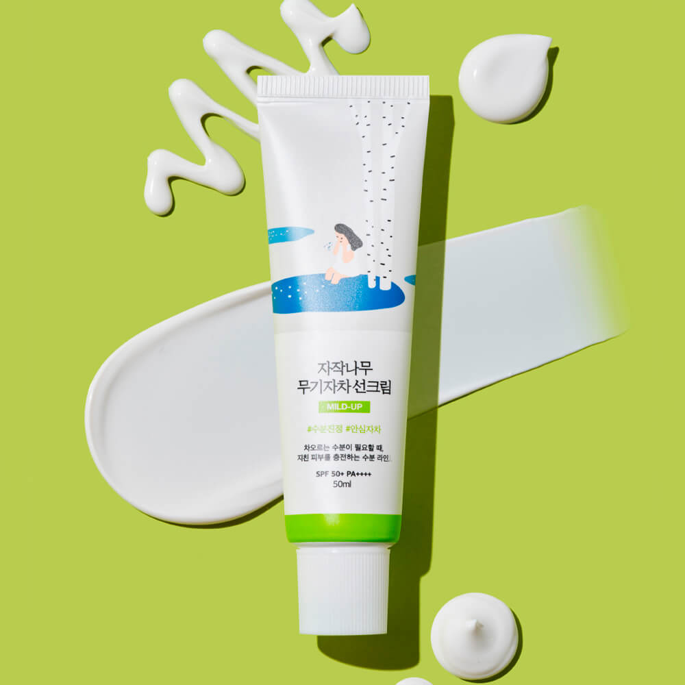 Round Lab Birch Juice Moisturizing Mild-Up Sunscreen SPF50+ PA++++ — product image 3