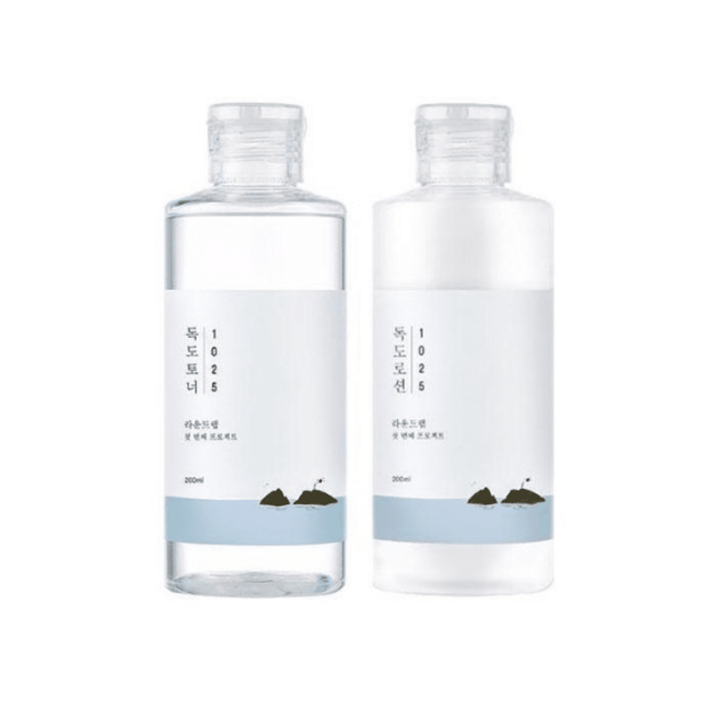 Round Lab 1025 Dokdo Toner lotion Special Set 200ml + 200ml — 200ml / 200ml