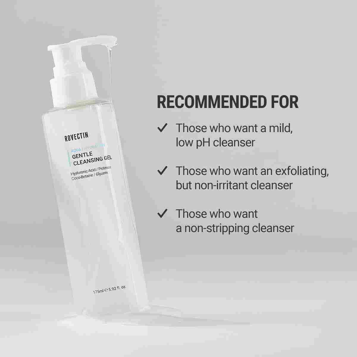 ROVECTIN Aqua Hydration Gentle Cleansing Gel 175ml — product image 6