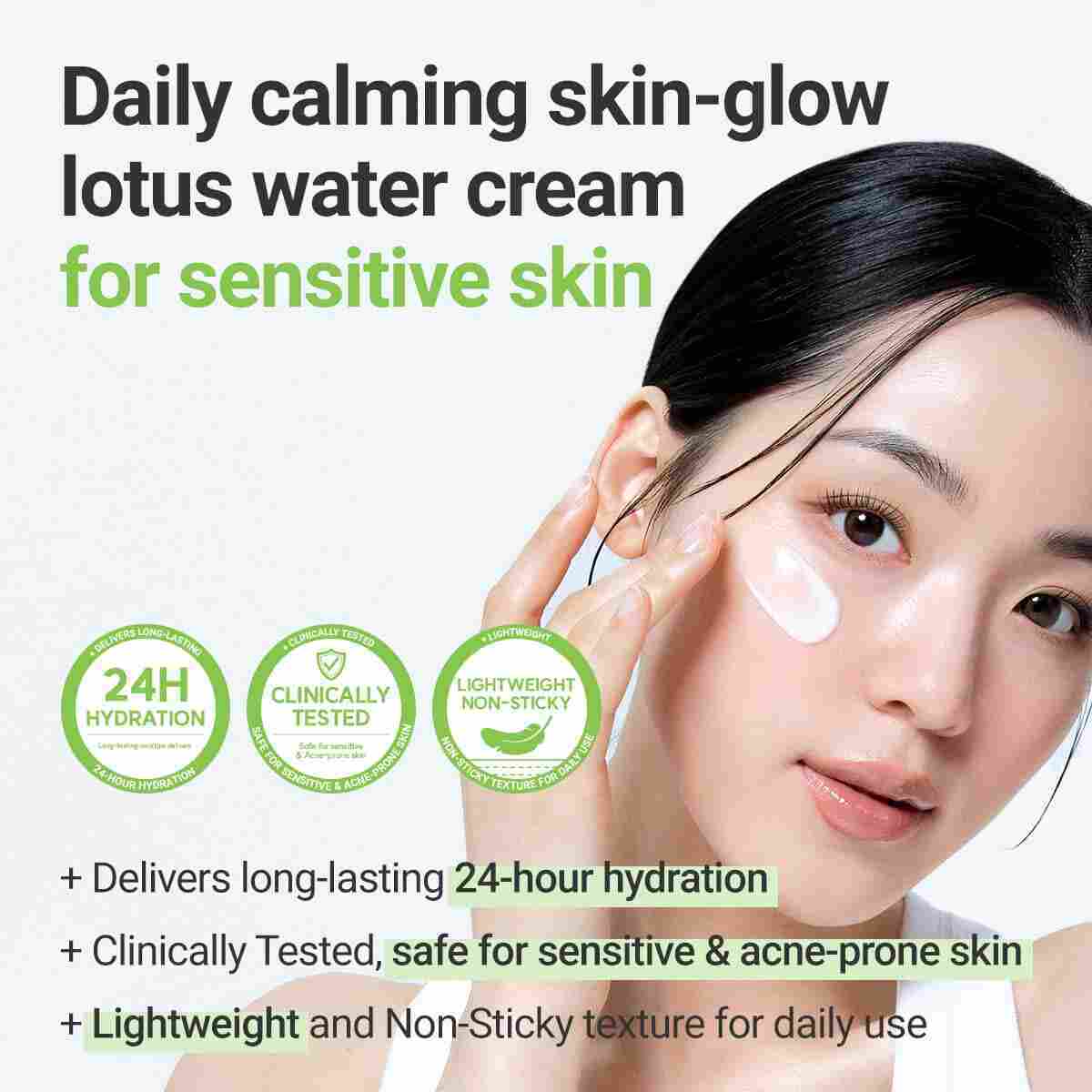 ROVECTIN Calming Sensitive Lotus Cream 60ml — product image 5