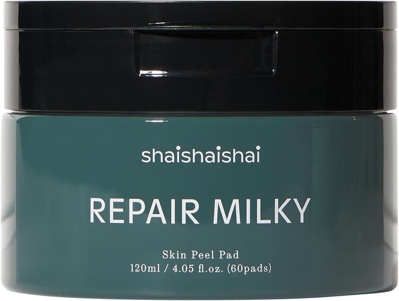 Shaishaishai Almohadilla exfoliante reparadora para piel lechosa 60pcs — Imagen del producto 1